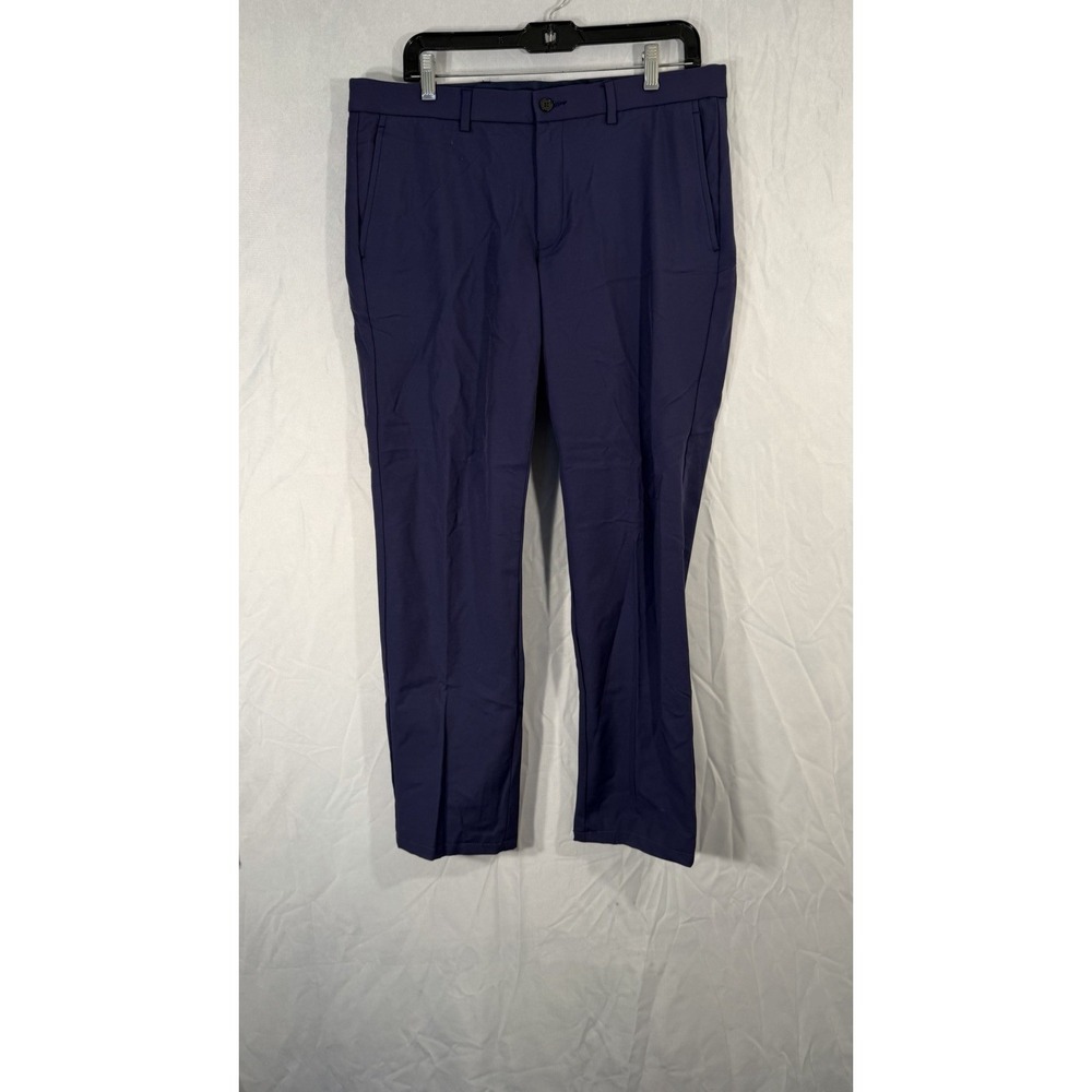 Lauren Ralph Lauren Mens  Fits 34x29 CA-01129 RN-90736 Navy Blue Dress Pants - Picture 5 of 10